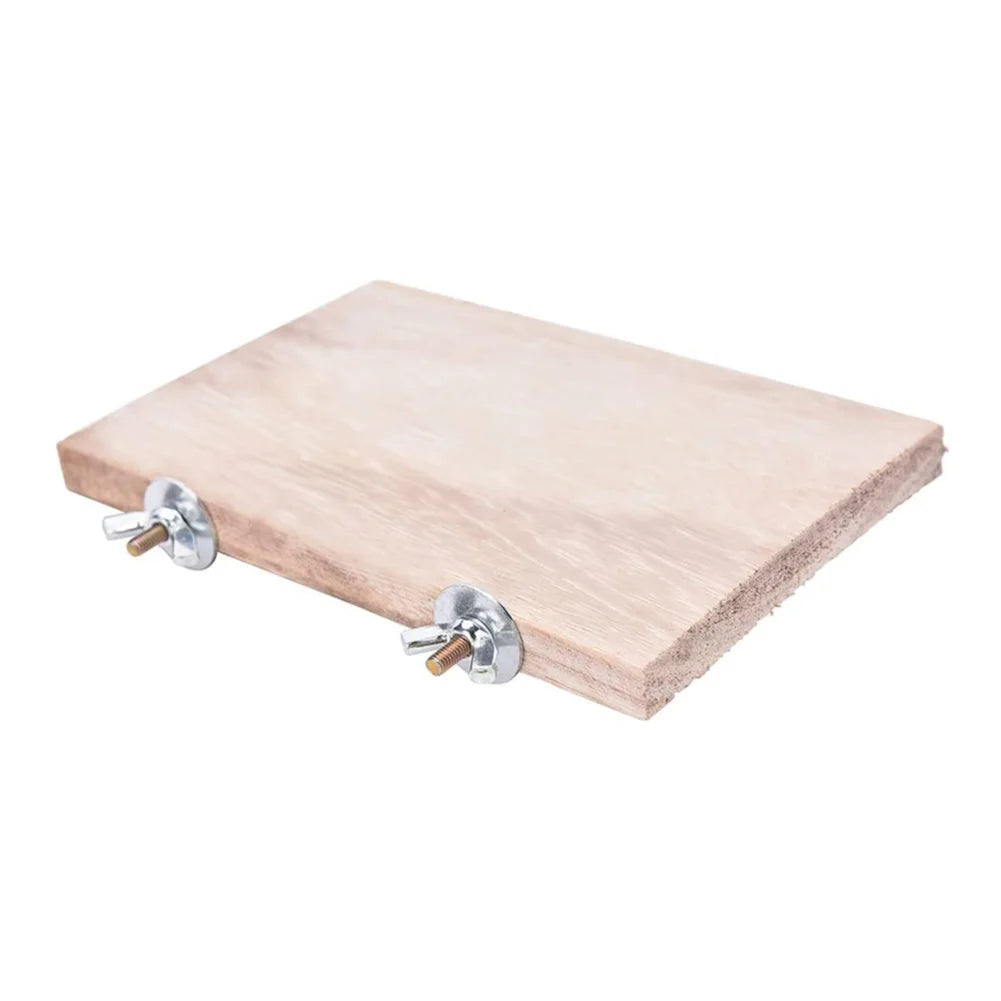 Pet Wood Jumping Platform | Bird Toys for Parrots, Hamsters, Gerbils, Mice | Cage Perches & Springboard Paw Grinding Rack
