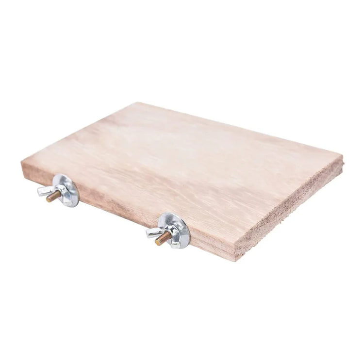 Pet Wood Jumping Platform | Bird Toys for Parrots, Hamsters, Gerbils, Mice | Cage Perches & Springboard Paw Grinding Rack