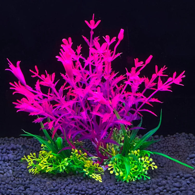 14 Kinds Artificial Aquarium Plants – Fish Tank Grass Decoration, 14.5cm