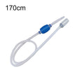 Aquarium Siphon Fish Tank Syphon Vacuum Cleaner Pump Acuario Accessories Semi-automatic WaterChanger Gravel Water Filter