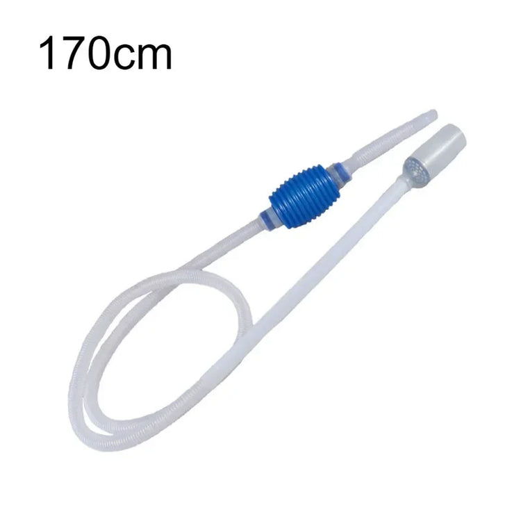 Aquarium Siphon Fish Tank Syphon Vacuum Cleaner Pump Acuario Accessories Semi-automatic WaterChanger Gravel Water Filter