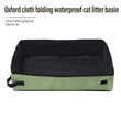 Portable Cat Travel Litter Box | Leak-Proof & Lightweight | Collapsible Litter Carrier | Suitable for Car Box