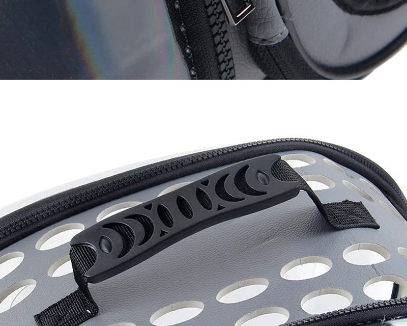 Cat/Dog Carrier Bag – Transparent, Breathable, Portable Travel Tote for Cats, Dogs & Rabbits