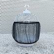 Bird Cage Seed Catcher Cover | Mesh Skirt Dust Guard | Easy-Clean Nylon Net for Parrot Cages | 2 Sizes M/L
