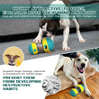 Dog Puzzle Toys Adjustable Feeder Dog Treat Dispensing Interactive Dog Enrichment Toy Keep Them Busy Food Puzzles Ball for Dogs