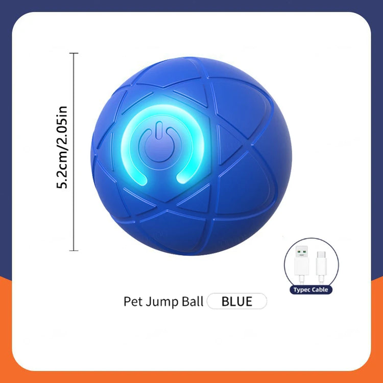 Smart Electronic Dog Toy Ball | USB Automatic Moving & Bouncing Pet Toy | Interactive Puppy Gift | Cat/Dog Products