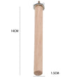 Parrot Perch Stand | Wood Hanging Rack Toy for Bird Cage