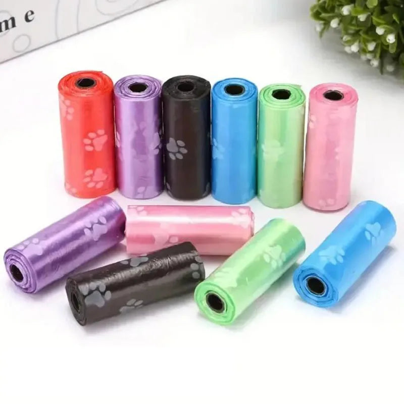 Dog Poop Bags Biodegradable Pet Garbage Bag Cat Doggie Outdoor Home Clean Refill Garbage Poop Bag Pet Supplies
