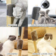 Cats Groomer Self Brush | Pet Massage Comb | Wall Corner Scratcher | Removable Self-Grooming Brush | Cat Cleaning Supplies