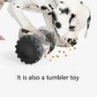 Interactive Tumbler Dog Food Dispenser – Slow Feeder Puzzle Toy for Dogs & Cats