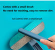 Multifunctional Pet Hair Remover Brush | Long Handle Fur Cleaner for Carpet, Sofa & Clothes | Manual Cat/Dog Hair Cleaning Tool