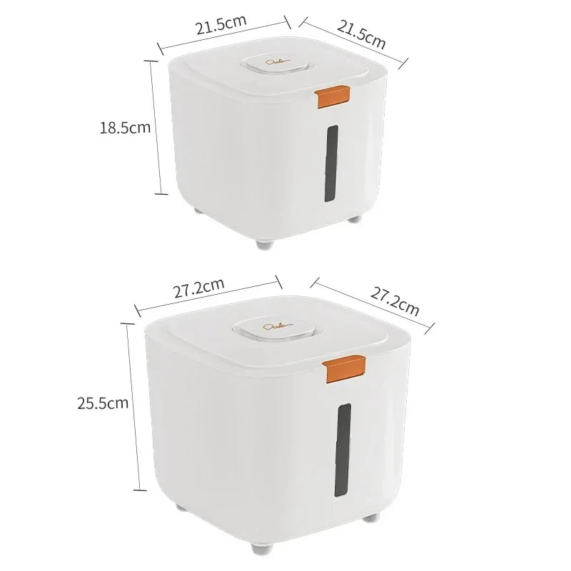 Large Pet Food Storage Barrel – Airtight & Moisture-Proof Container for Dog, Cat & Small Animal Food