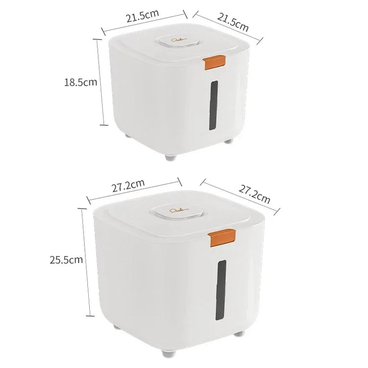 Large Pet Food Storage Barrel – Airtight & Moisture-Proof Container for Dog, Cat & Small Animal Food