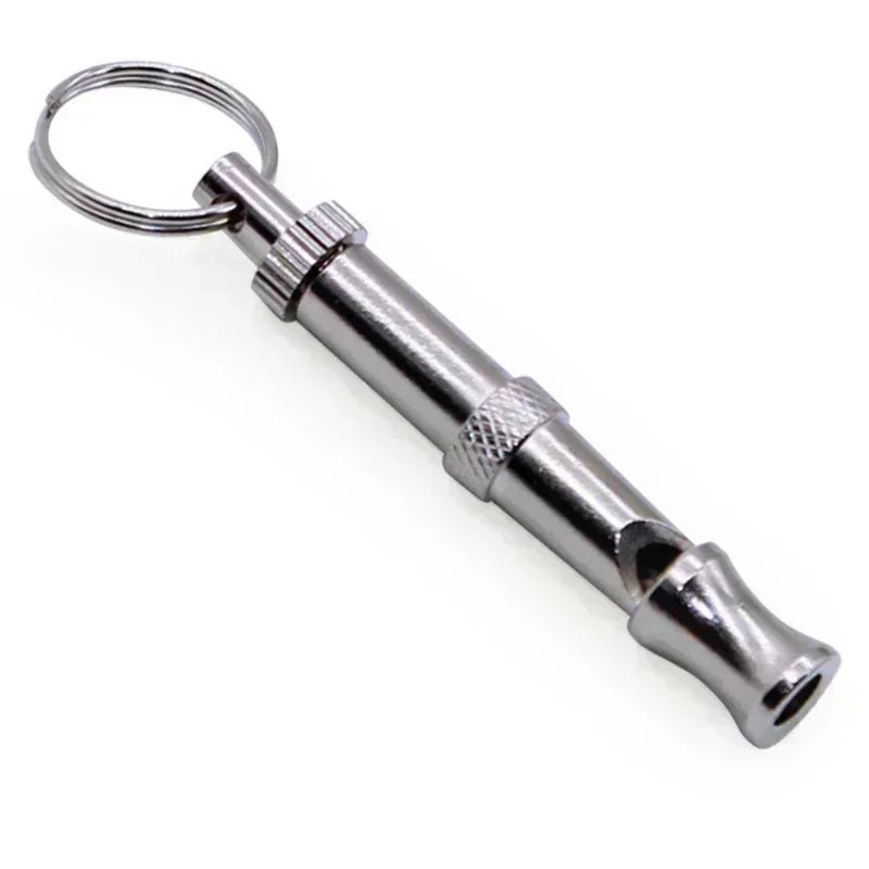 Adjustable Stainless Steel Dog Training Whistle – Stop Barking & Control Aid