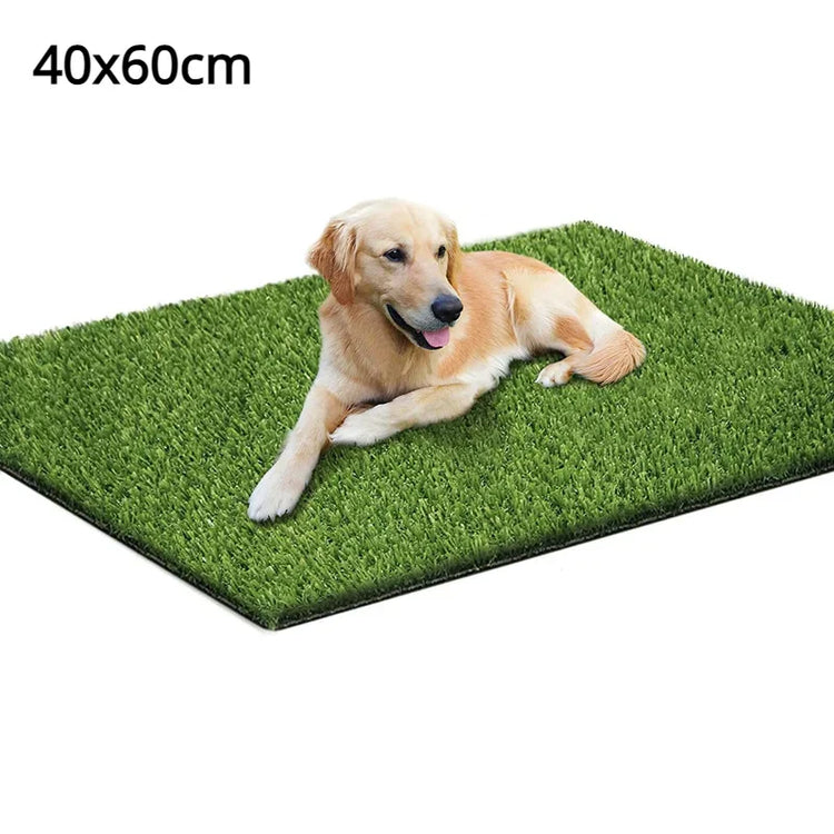 Artificial Grass Dog Pee Pad – Indoor & Outdoor Pet Training Lawn Mat