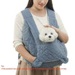 Waterproof Windproof Pet Chest Bag – Breathable Dog and Cat Carrier Backpack for Small Pets