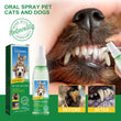 Pet Teeth Cleaning Spray 30ml – Dog & Cat Oral Care, Breath Freshener, Tartar & Stain Remover