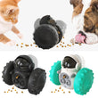 Interactive Tumbler Dog Food Dispenser – Slow Feeder Puzzle Toy for Dogs & Cats
