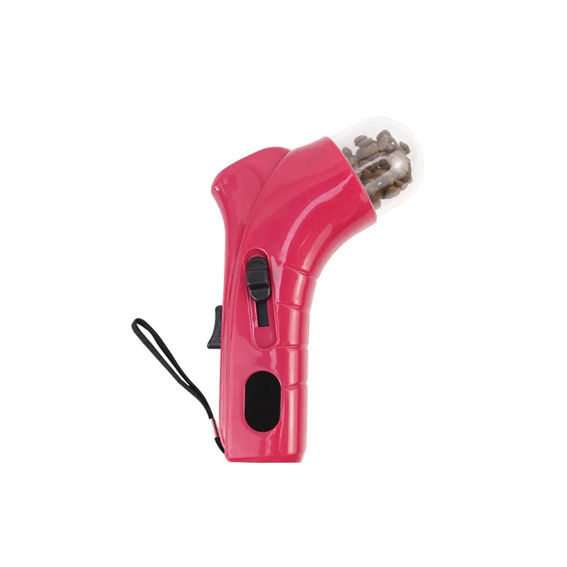 Pet Treat Launcher | Portable Interactive Dog Training Dispenser Toy