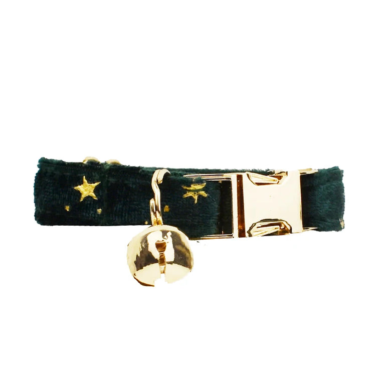Cat Collar Bowknot | Adjustable Safety Personalized Pet Collar - Customized Name | Soft Corduroy with Bell