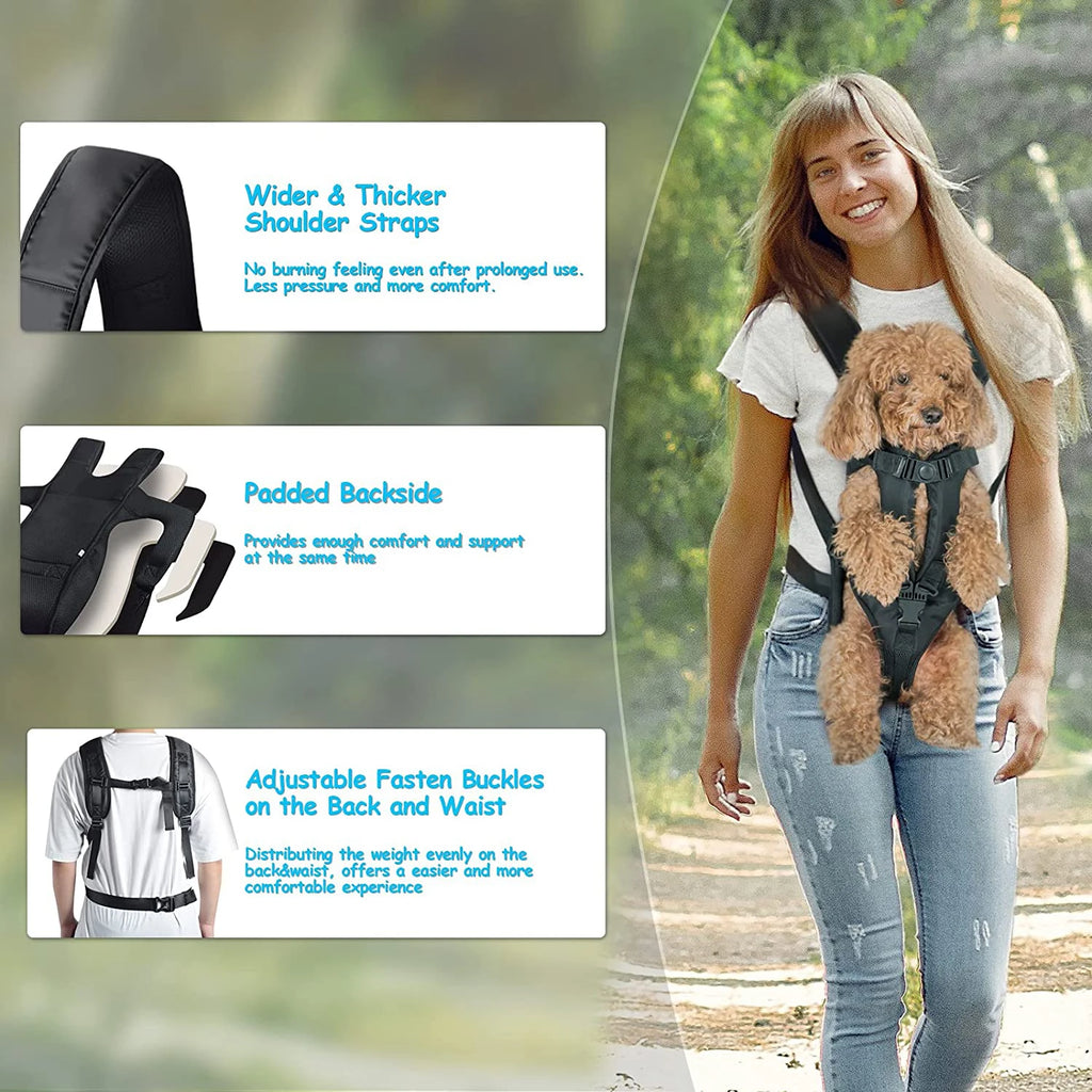 Pet Backpack Carrier | Cat Dog Front Travel Bag | Small Medium Dogs | Puppy Travel Backpack | Mochila Para Perro