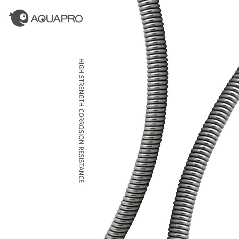 Stainless Steel Aquarium Spring Brush – Fish Tank Cleaning Tool & Filter Cleaner