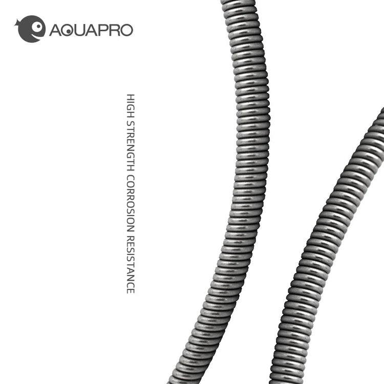 Stainless Steel Aquarium Spring Brush – Fish Tank Cleaning Tool & Filter Cleaner