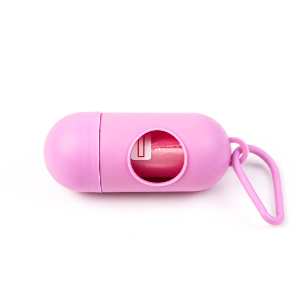 Dog Poop Bags with Dispenser and Leash Clip – Mildly Scented Waste Bags for Easy Cleanup