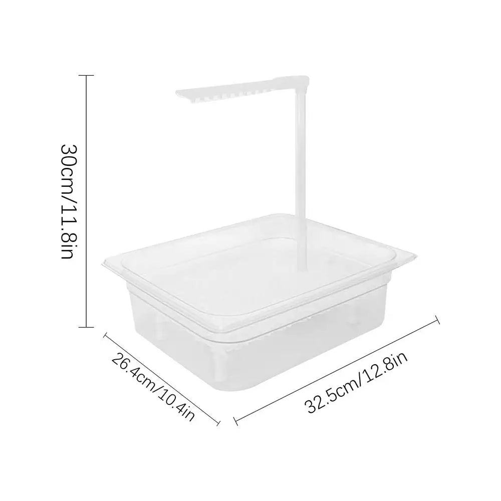 Bird automatic Bathing Tub | Small Parrot Bowls / Multipurpose Small Bathtub Bowl - Cage USB Bird Shower Fountain For Parakeets