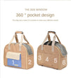 Pet Carrier Bag for Cats Travel Backpack/Transport for Dogs | Expandable Tunnel & Shoulder Strap Options
