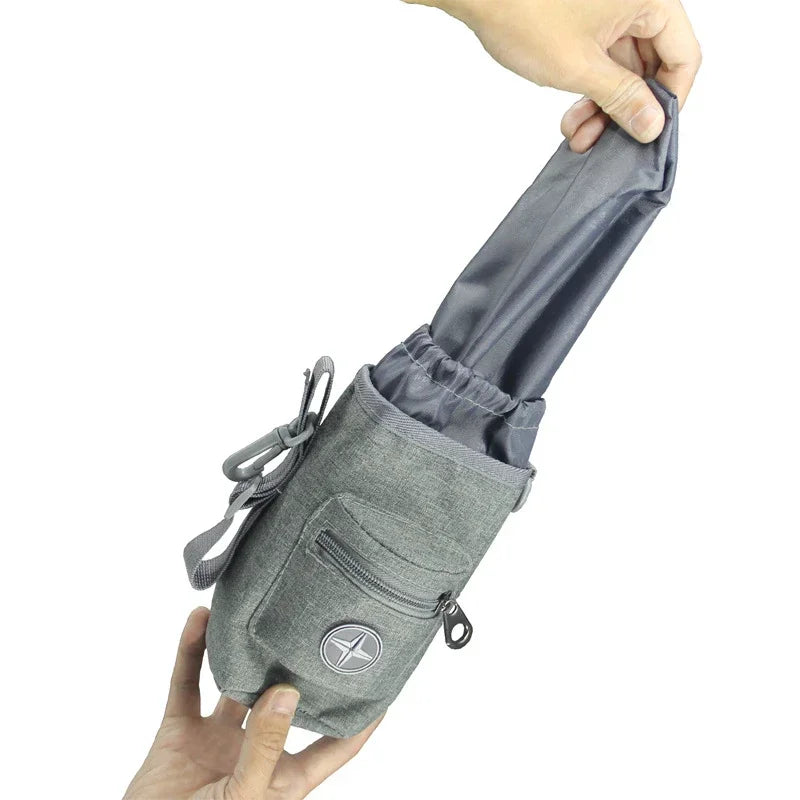 Pet Training Waist Bag – Portable Outdoor Poo Bags & Snack Container for Dogs and Cats