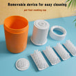 Dog Paw Cleaner Cup For Dog Out Cleaning Grooming Pet Foot Washing Cup For Small Medium Dogs/Cats Pet Foot Cleaner Automatic