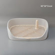 Training Toilet Pet Toilet for Small Dogs & Cats — Portable Puppy Pad Holder Tray