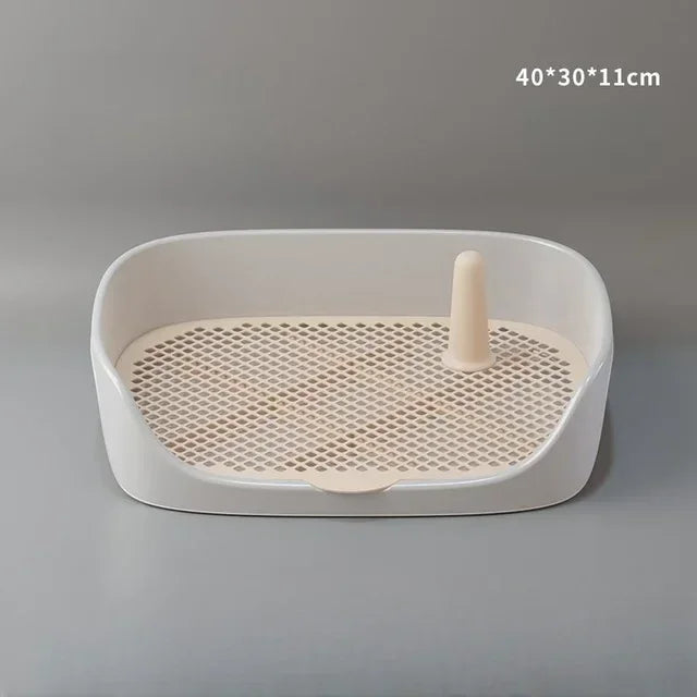 Training Toilet Pet Toilet for Small Dogs & Cats — Portable Puppy Pad Holder Tray