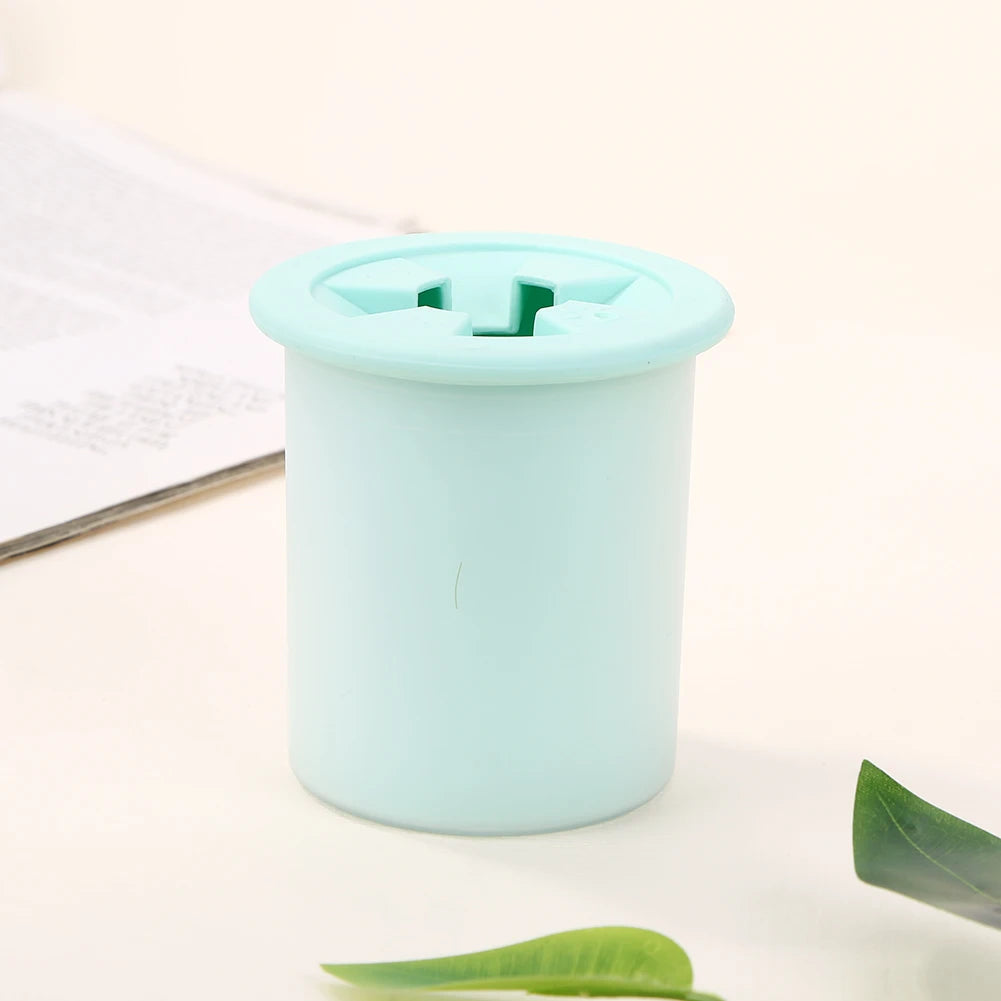 Portable Dog Cat Dirty Paw Cleaner Cup Pet Puppy Kitten Soft Feet Washer Bucket