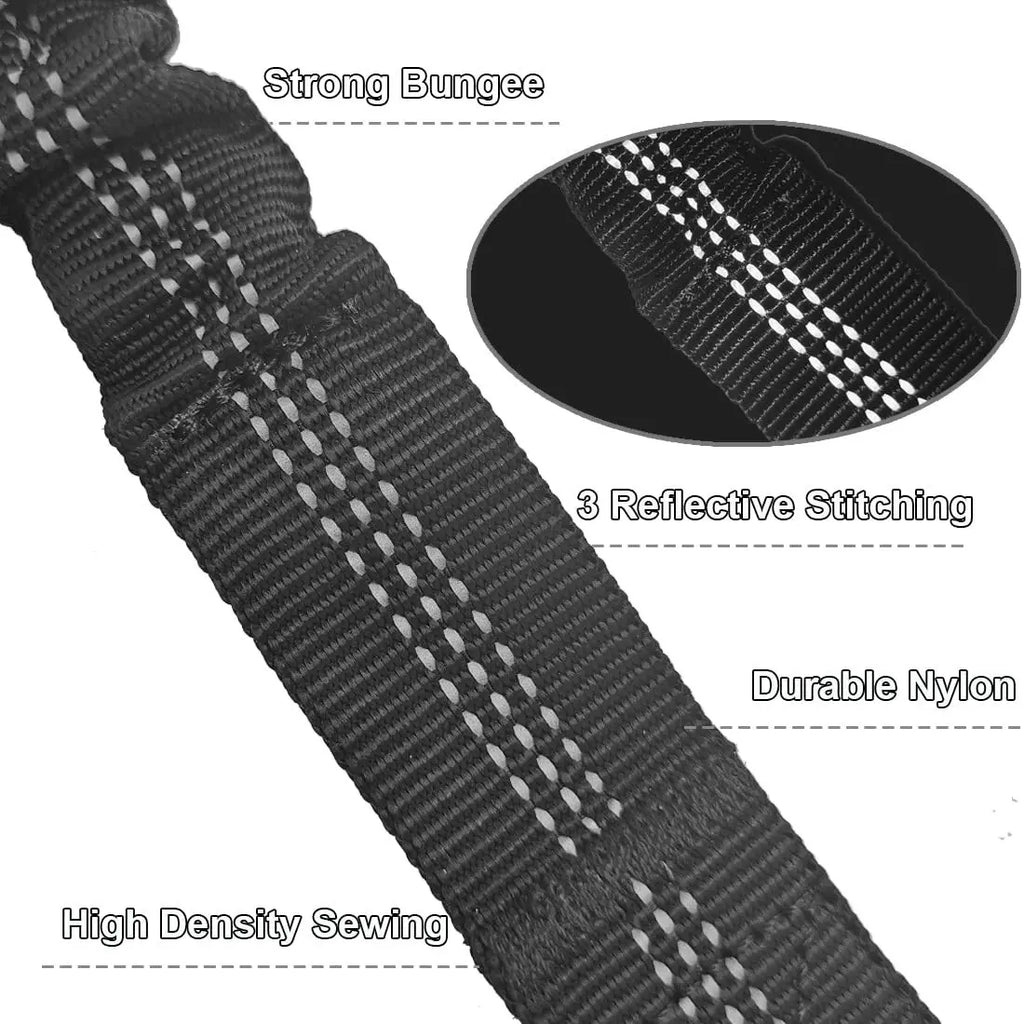 Shock Absorber Dog Leash – Heavy-Duty Elastic Bungee Training Lead for Medium Dogs