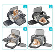 Pet Carrier Backpack Portable Foldable Cat Bag | Medium Pet Travel Carrier