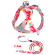 New Dog Cat Harness | Adjustable Vest Walking Lead Leash | Puppy Dogs Collar | Polyester Mesh Harness | Small Medium Dog Cat Pet
