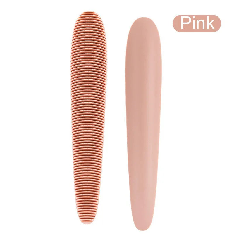 Cat Grooming Brush | Tongue-Textured Bristle Tool - Portable Stylish Durable | Pet Comb Brush for Cleaning Cat/Dog Hair