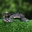 Fish Tank Artificial Bridge Resin Landscape Decoration Bridge Aquarium Equipment Accessories Ornament Cave Aquatic Pet Fish