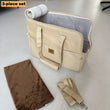 Portable Soft-Sided Pet Carrier Bag – Breathable Travel Duffle for Small Dogs and Cats