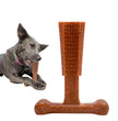 Durable Dog Chew Toy – Bamboo Fiber & Rubber for Teeth Cleaning