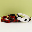 Cat Collar Bowknot | Adjustable Safety Personalized Pet Collar - Customized Name | Soft Corduroy with Bell