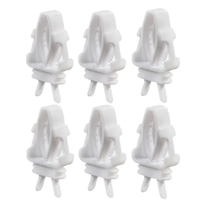 1/6/12pcs Bird Food Holder | Parrot Feeding Clip | Fruit Vegetable Clamp | Cuttlefish Bone Feeder | Cage Mount Tool for Pet Birds