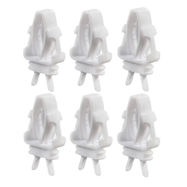 1/6/12pcs Bird Food Holder | Parrot Feeding Clip | Fruit Vegetable Clamp | Cuttlefish Bone Feeder | Cage Mount Tool for Pet Birds