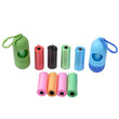 Dog Poop Bags with Dispenser and Leash Clip – Mildly Scented Waste Bags for Easy Cleanup