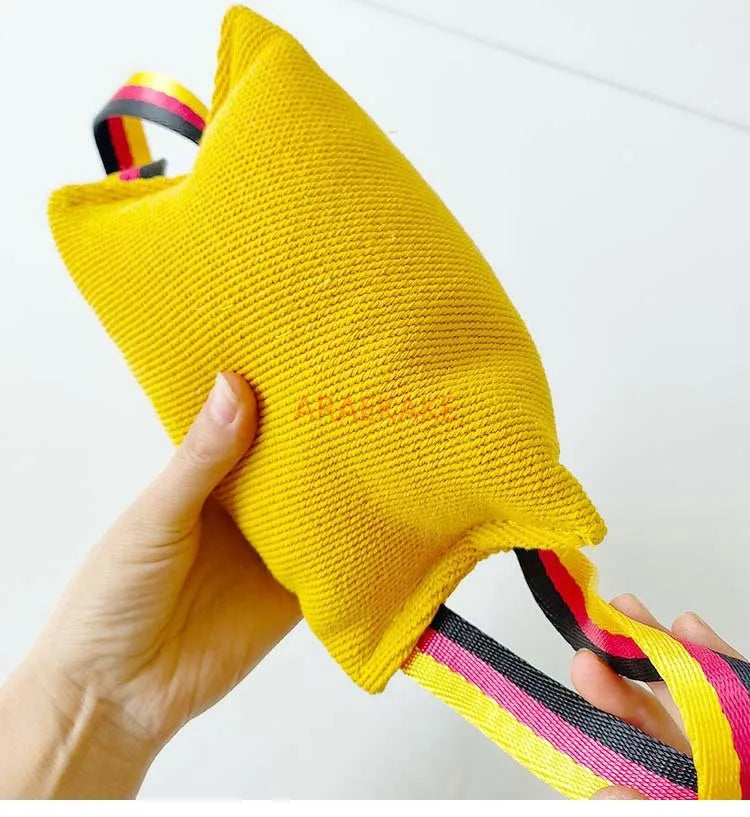 Dog Training Bite Pillow – Interactive Bite Tug Toy for Work and Play