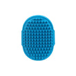 Cat Grooming Comb | Dog Bath Brush - Pet Grooming Shedding Soothing Massage | Rubber Bristles Comb with Adjustable Ring Handle