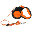 8M Retractable Dog Leash – Heavy Duty with Reflective Tape and Non-Slip Handle
