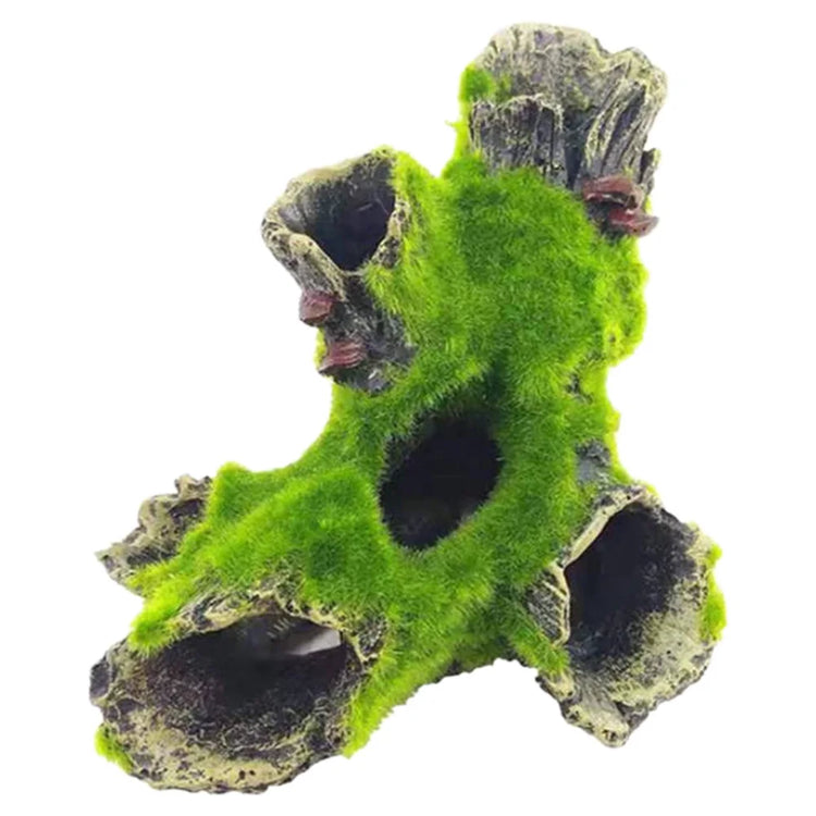 Resin Wood Aquarium Decoration – Natural Tree Trunk Fish Tank Ornament for Hiding and Landscaping